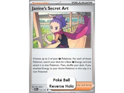 Janine´s Secret Art PRE 112 Pokéball