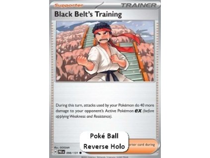 Black Belt´s Training PRE 098 Pokéball