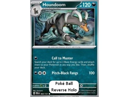 Houndoom PRE 063 Pokéball