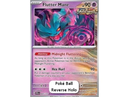 Flutter Mane PRE 043 Pokéball