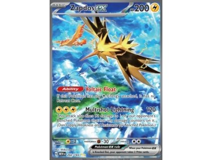Zapdos ex Mew 202