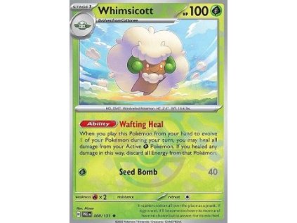 Whimsicott PRE 008 Masterball