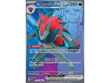 N´s Zoroark ex JTG 175