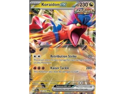 Koraidon ex TEF 120