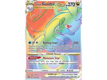 Hisuian Goodra VStar LOR 202