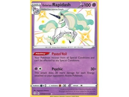 Galarian Rapidash SHF SV048