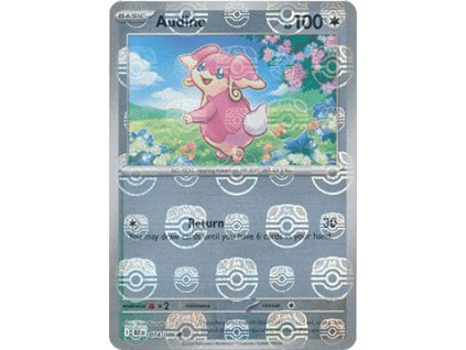 Audino BLK 074 Masterball