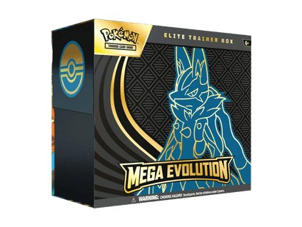 Pokémon TCG: Mega Evolution Elite Trainer Box Lucario