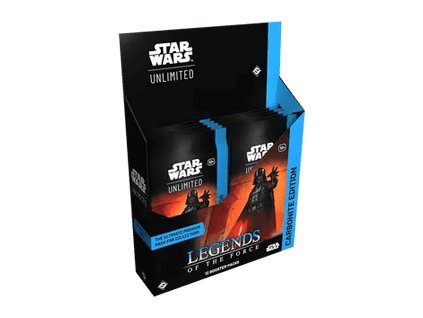 Star Wars Unlimited: Legends of the Force Carbonite Edition Booster Box