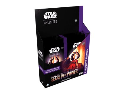 Star Wars Unlimited: Secrets of Power Carbonite Edition Booster Box