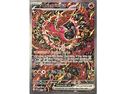 pokemon tcg vzacny oricorio ex altart mep 024 phantasmal flames mep 247227844