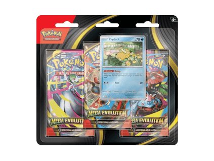 Pokémon TCG: Mega Evolution 3-Pack Blister Psyduck