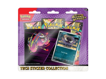 Pokémon TCG: Ascended Heroes Tech Sticker Collection Gastly