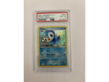 Piplup holo #DP03 PSA 8