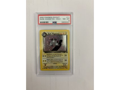 Dark Magneton holo #11 PSA 8