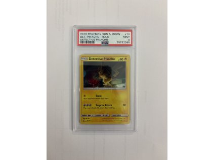 Detective Pikachu holo #10 PSA 9
