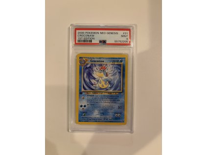 Croconaw 1st edition #31 PSA 9