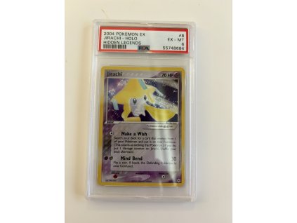 Jirachi holo #8 PSA 6