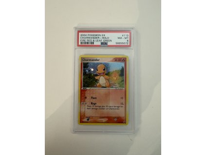 Charmander holo #113 PSA 8