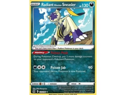 Radiant Hisuian Sneasler (123/196)