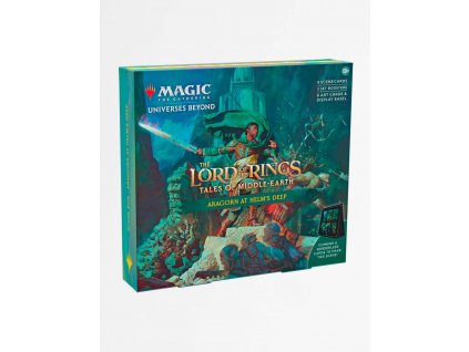 Magic The Gathering Beyond The Lord of the Rings Scene Box Aragorn at Helms Deep
