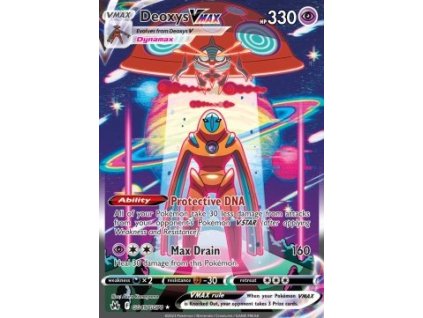 Deoxys VMax CRZ GG 45