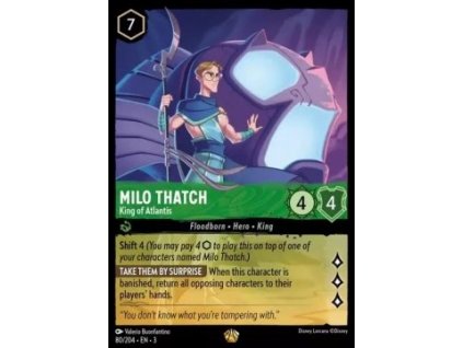 Milo Thatch - King of Atlantis Foil
