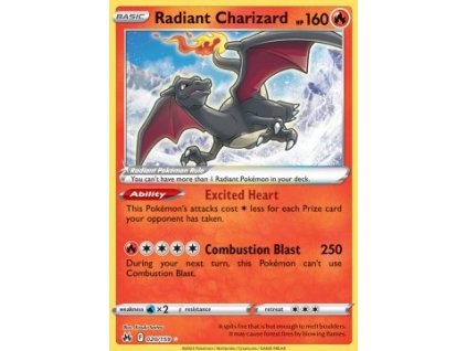 Radiant Charizard CRZ 020