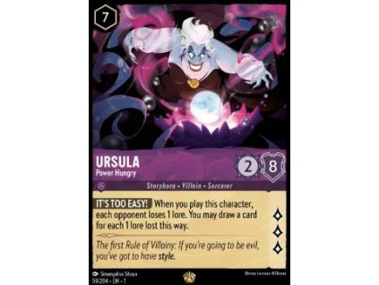 Ursula - Power Hungry