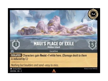 Maui's Place of Exile - Hidden Island Foil