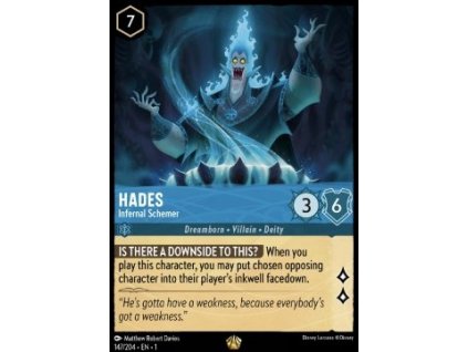 Hades - Infernal Schemer Foil