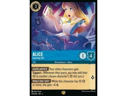 Alice - Growing Girl Foil