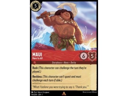 Maui - Hero to All Foil