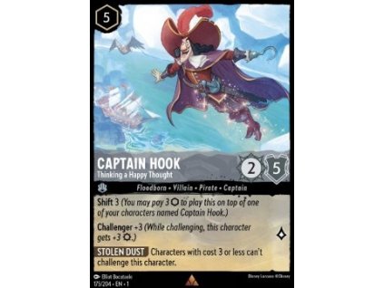 Captain Hook - Thinking a Happy Thought Foil