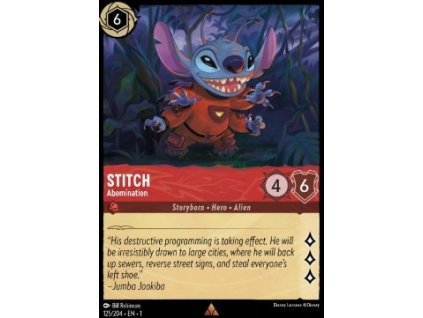 Stitch - Abomination Foil