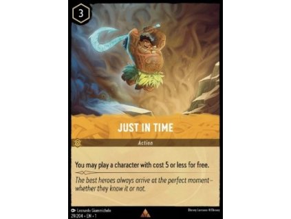 Just in Time - Foil