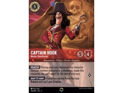 Captain Hook - Master Swordsman Enchanted