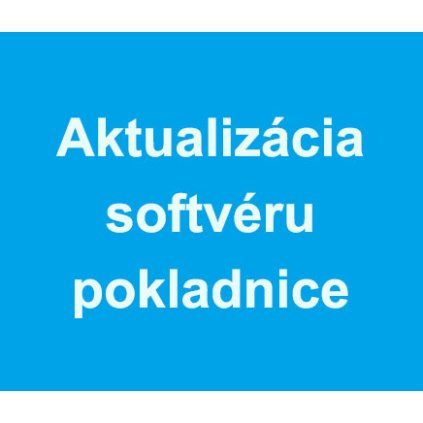 Aktualizacia SW eKasa