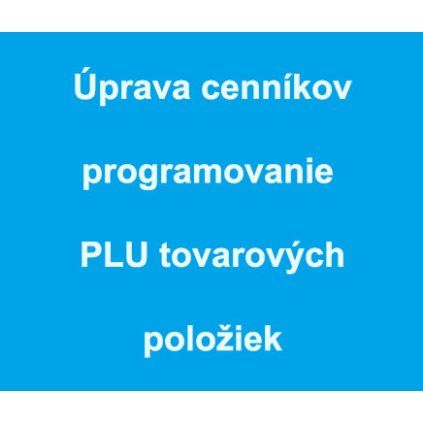 Uprava cennikov programovanie poloziek