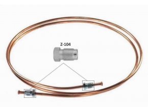 Brzdová trubka - délka 50cm, závit 12x1