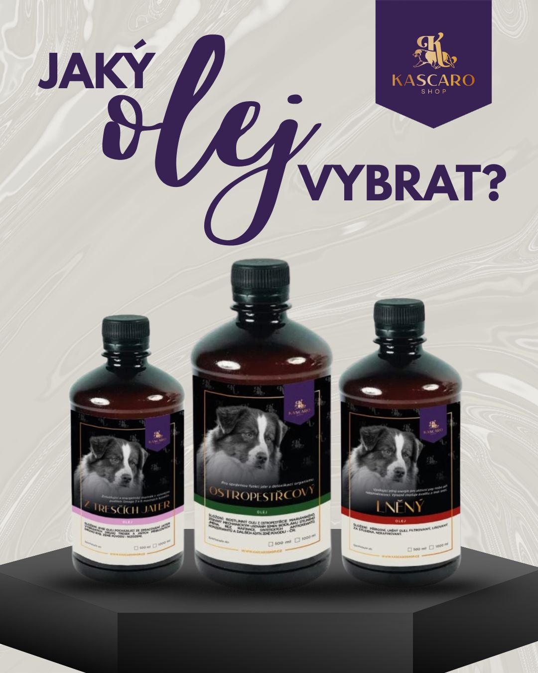 Jaký olej vybrat?