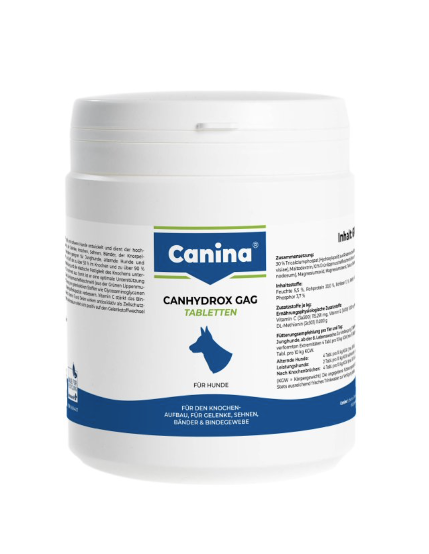 Má Váš pes problémy s pohybovým aparátem? 🐾 Vyzkoušejte GAG Canhydrox od CANINA!