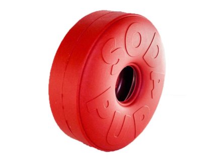 sodapup life saver plnici hracka cervena 10 8 cm x 3 8 cm