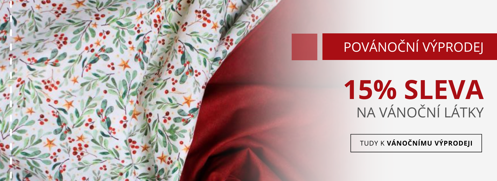 vánoční výprodej - 15%
