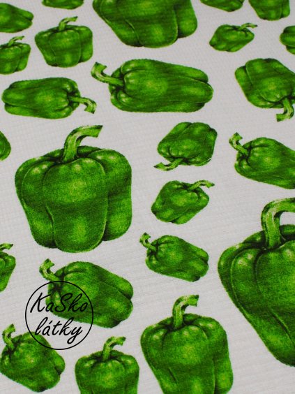 Vaflovina zelené papriky