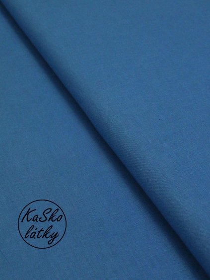Bavlněná látka světle modrá
