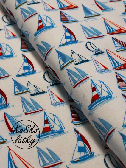 Bavlněná látka plachetnice