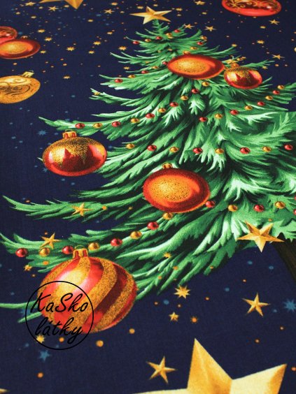 Ubrusovina vánoční stromek