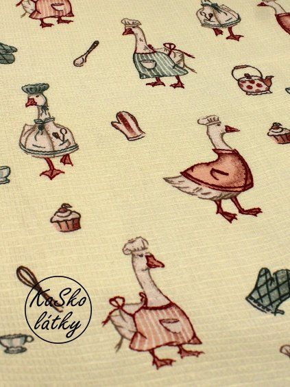 Vaflovina husa kuchařka