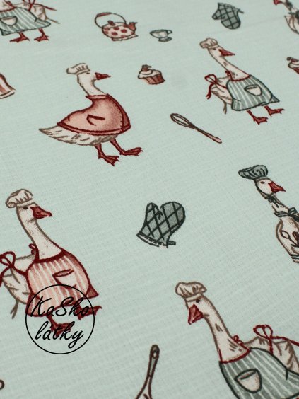 Vaflovina husa kuchařka